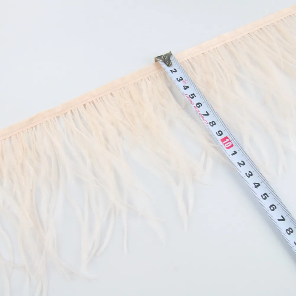 1 Meter Ribbon Tassel Natural Ostrich Feathers Sewing Decoration 10-15cm Wide Apparel Fabric Ostrich Feathers Trim
1 Meter Ribbon Tassel Natural Ostrich Feathers Sewing Decoration 10-15cm Wide Apparel Fabric Ostrich Feathers Trim