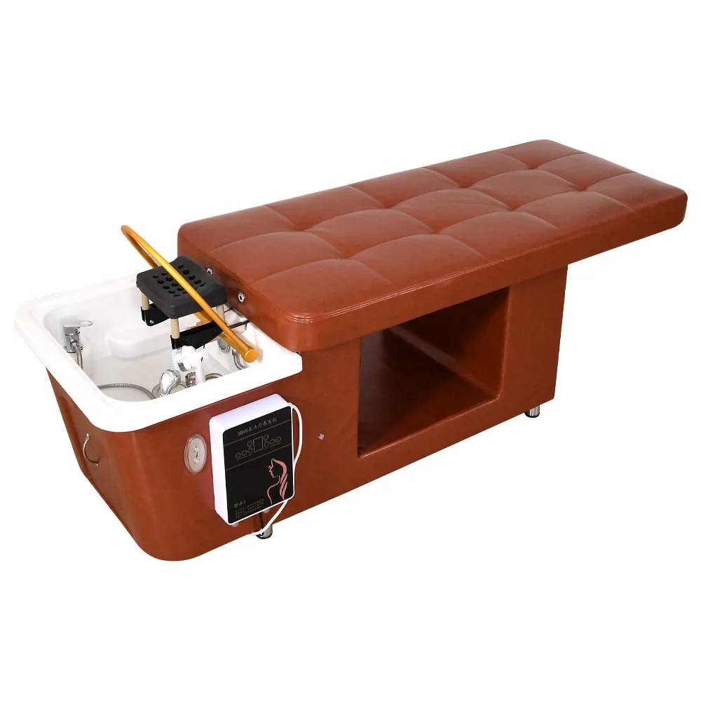 Head Spa Hair Wash Station Massage Chair With Steam SPA Head Water Therapy Thai Massage Shampoo Bed
Head Spa Hair Wash Station Massage Chair With Steam SPA Head Water Therapy Thai Massage Shampoo Bed