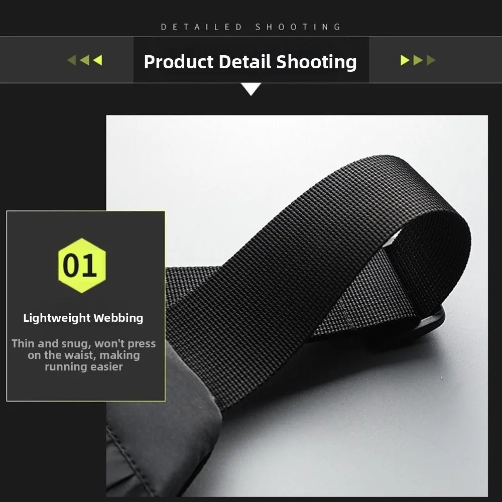 7 Inch Reflective Running Bag Close Fitting Waterproof Sports Waist Bag Large Capacity Multifunctional Mobile Phone Bag
7 Inch Reflective Running Bag Close Fitting Waterproof Sports Waist Bag Large Capacity Multifunctional Mobile Phone Bag