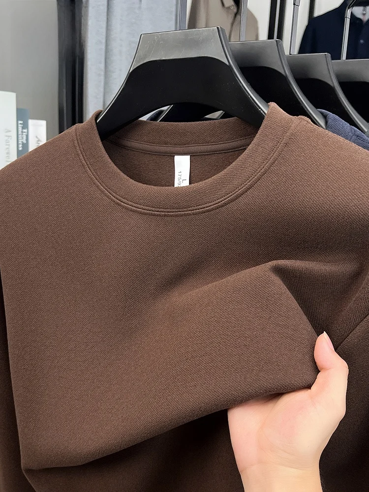Rn Men's Casual Loose Long Sve Sweatirt round Ne Pullover Spring Autumn Color Versatile Base Layer irt T-irt
Rn Men's Casual Loose Long Sve Sweatirt round Ne Pullover Spring Autumn Color Versatile Base Layer irt T-irt