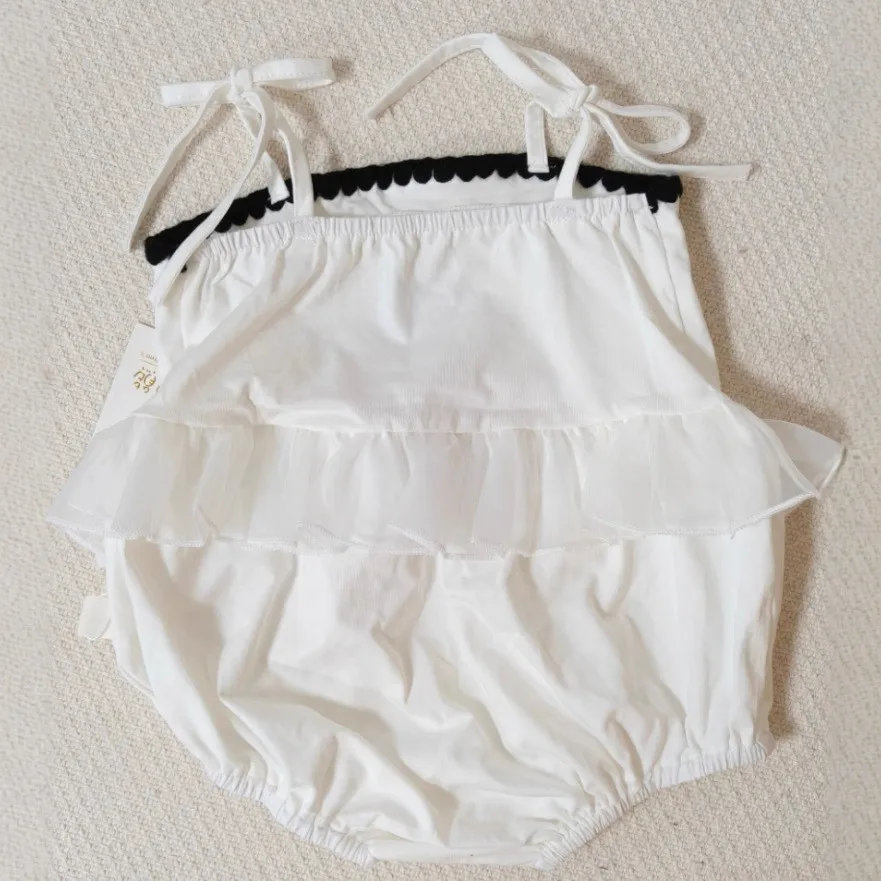 HY230115 Summer Outfit Baby Girl's Romper Suit Strapless Bodysuit Cover-all Infant Clothing
HY230115 Summer Outfit Baby Girl's Romper Suit Strapless Bodysuit Cover-all Infant Clothing