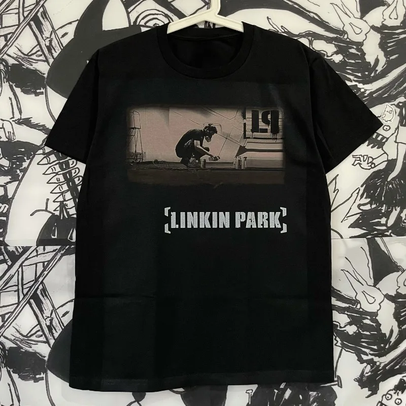 2025 Linkin Park Band Men and Women Cotton Short Sleeve T-shirt European and American Rock Street Music Festival High Quality
2025 Linkin Park Band Men and Women Cotton Short Sleeve T-shirt European and American Rock Street Music Festival High Quality