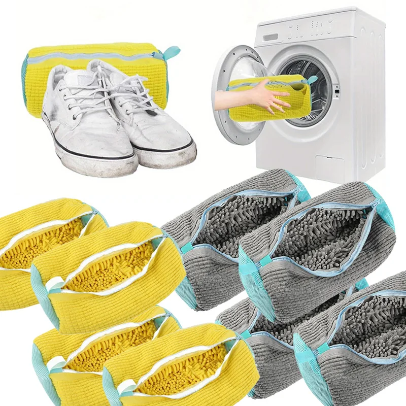 1-6pcs Shoe Washing bag Wash Shoe Bag Mesh Laundry Bags for Washing Shoes Machine Slippers Sneakers Laundry Net To Wash Slippers
1-6pcs Shoe Washing bag Wash Shoe Bag Mesh Laundry Bags for Washing Shoes Machine Slippers Sneakers Laundry Net To Wash Slippers