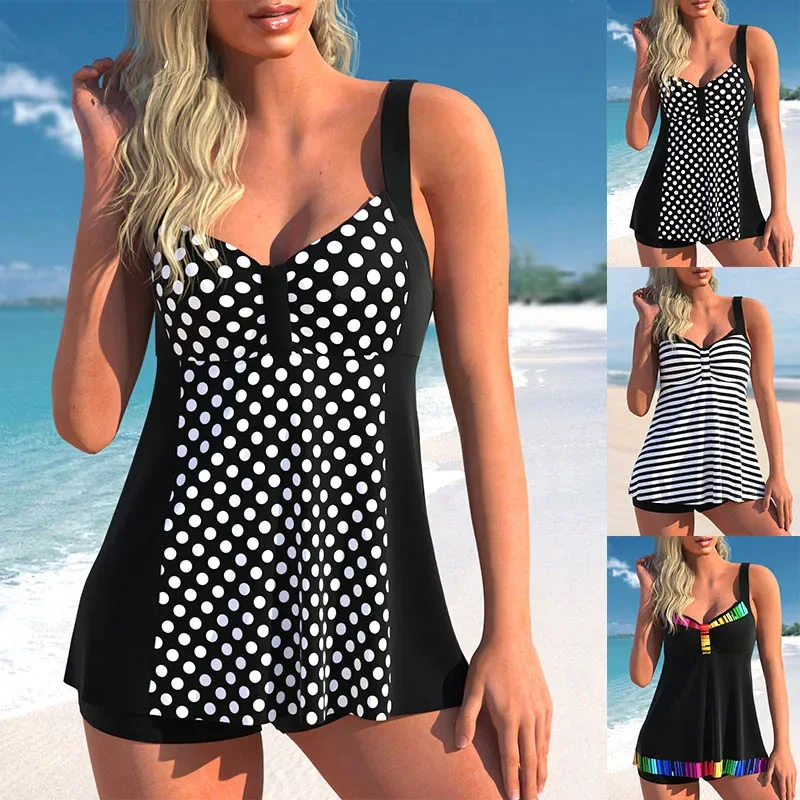 2023 New Women's Sexy Swimwear Fashion Print Swimming Tankini Monokini Swimwear Swimwear Two Piece Summer Loose Size Beachwear
2023 New Women's Sexy Swimwear Fashion Print Swimming Tankini Monokini Swimwear Swimwear Two Piece Summer Loose Size Beachwear