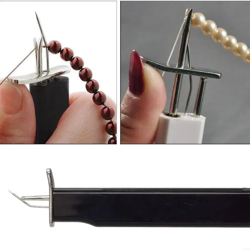 Metal Beaded Thread Knotter Essential Stringing Tool for Bead Enthusiasts Jewelry Supplies Portable Beadwork Tool
Metal Beaded Thread Knotter Essential Stringing Tool for Bead Enthusiasts Jewelry Supplies Portable Beadwork Tool