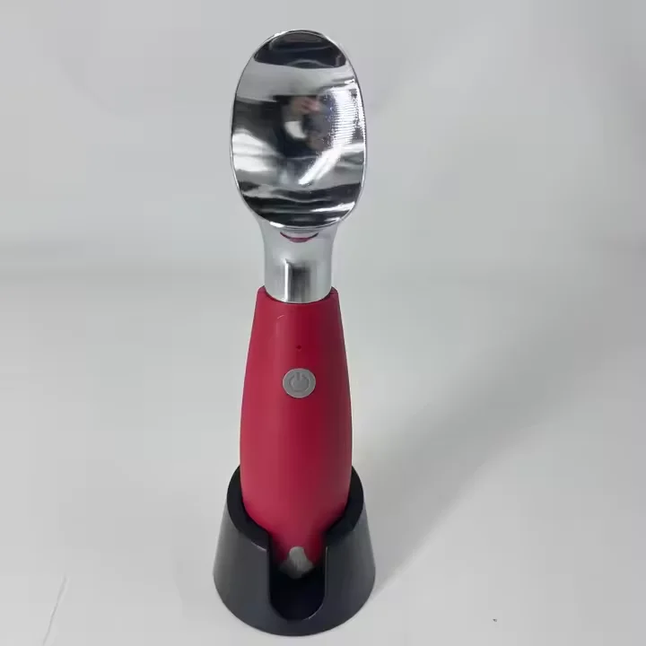 High Quality USB Rechargeable Auto Heating Electric Ice Cream Scoop Round Design Aluminium Ice Cream Scoop
High Quality USB Rechargeable Auto Heating Electric Ice Cream Scoop Round Design Aluminium Ice Cream Scoop