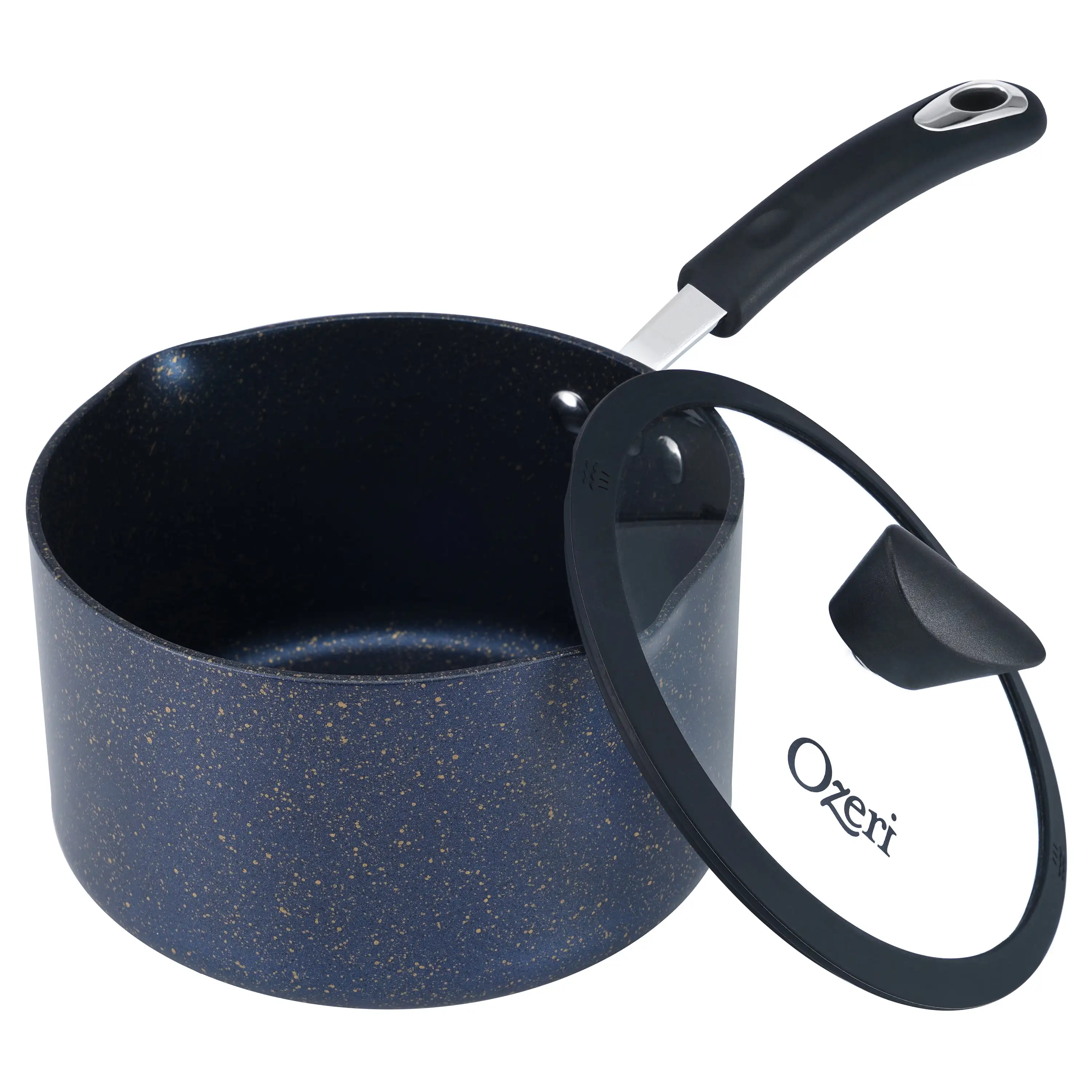 The All-in-One Stone Saucepan and Cooking Pot by -- 100% APEO, GenX, PFBS, PFOS, PFOA, NMP and NEP-Free German-Made Coating
The All-in-One Stone Saucepan and Cooking Pot by -- 100% APEO, GenX, PFBS, PFOS, PFOA, NMP and NEP-Free German-Made Coating