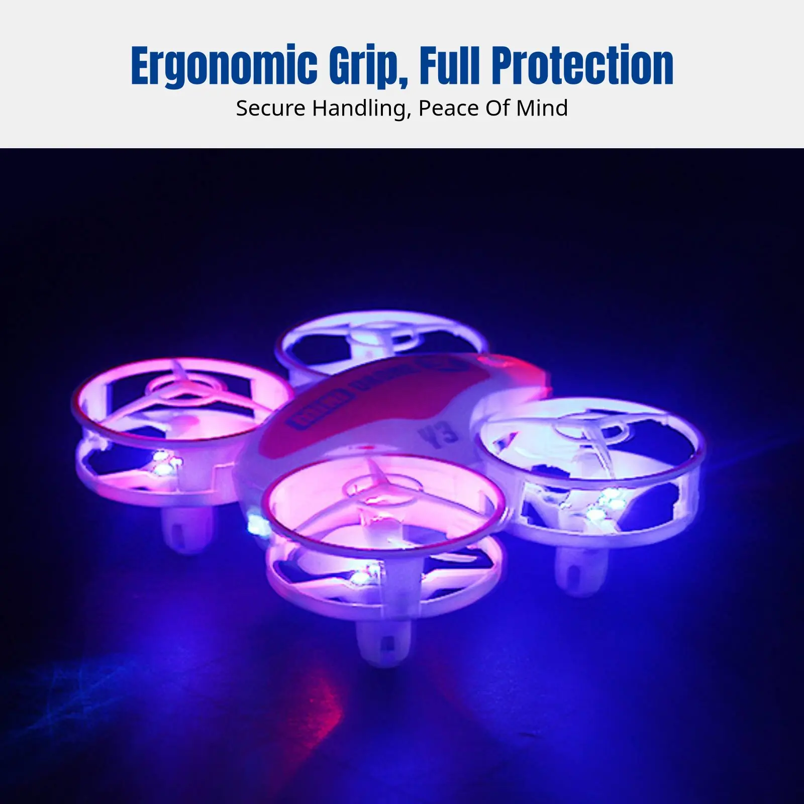 Mini Remote Control Drone, 360° Flip, Hover, Quadcopter Toy for Kids, Indoor Outdoor, Night Play, Wholesale
Mini Remote Control Drone, 360° Flip, Hover, Quadcopter Toy for Kids, Indoor Outdoor, Night Play, Wholesale