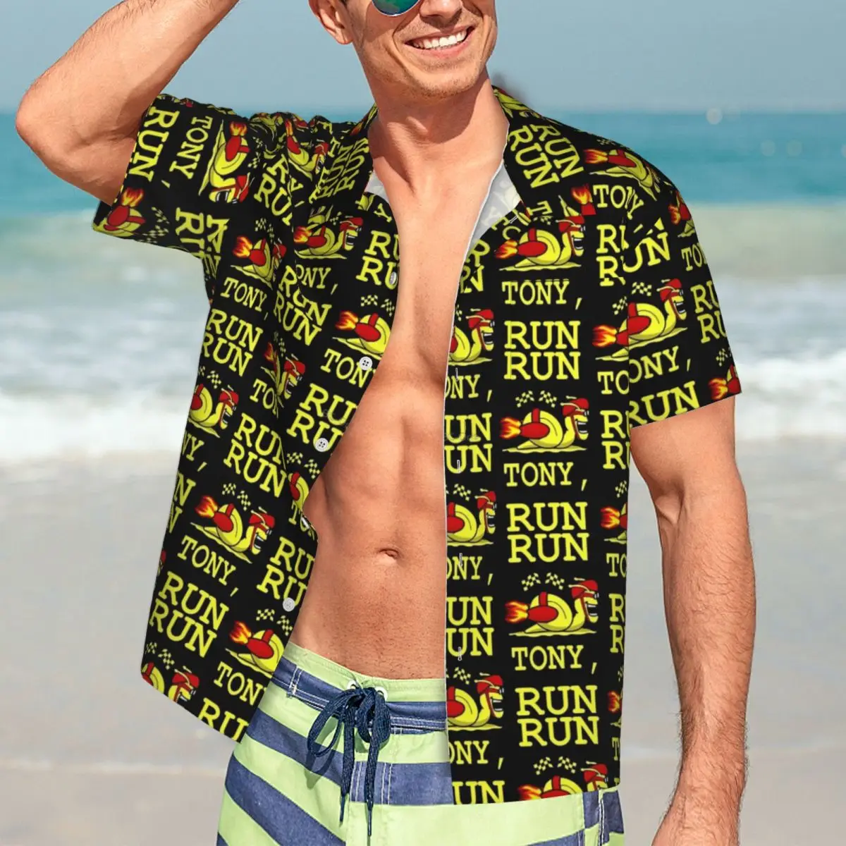Racing Snail Hawaiian Shirt Man Beach Cute Animal Print Casual Shirts Short-Sleeved Streetwear Custom Vintage Oversize Blouses
Racing Snail Hawaiian Shirt Man Beach Cute Animal Print Casual Shirts Short-Sleeved Streetwear Custom Vintage Oversize Blouses
