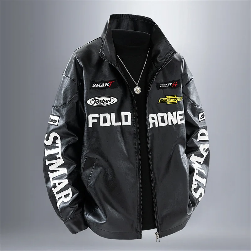 Men's Retro Style Stand-Up Collar Motorcycle PU Leather Jacket Spring Autumn Fashionable Flexible Men's Leather Coat for 2025
Men's Retro Style Stand-Up Collar Motorcycle PU Leather Jacket Spring Autumn Fashionable Flexible Men's Leather Coat for 2025