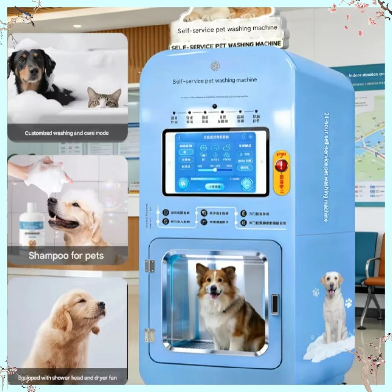 Customized Automatic Pet Bath Machine Multi Level Adjustable Water Temperature Pressure Suitable For Different Pet Condition
Customized Automatic Pet Bath Machine Multi Level Adjustable Water Temperature Pressure Suitable For Different Pet Condition