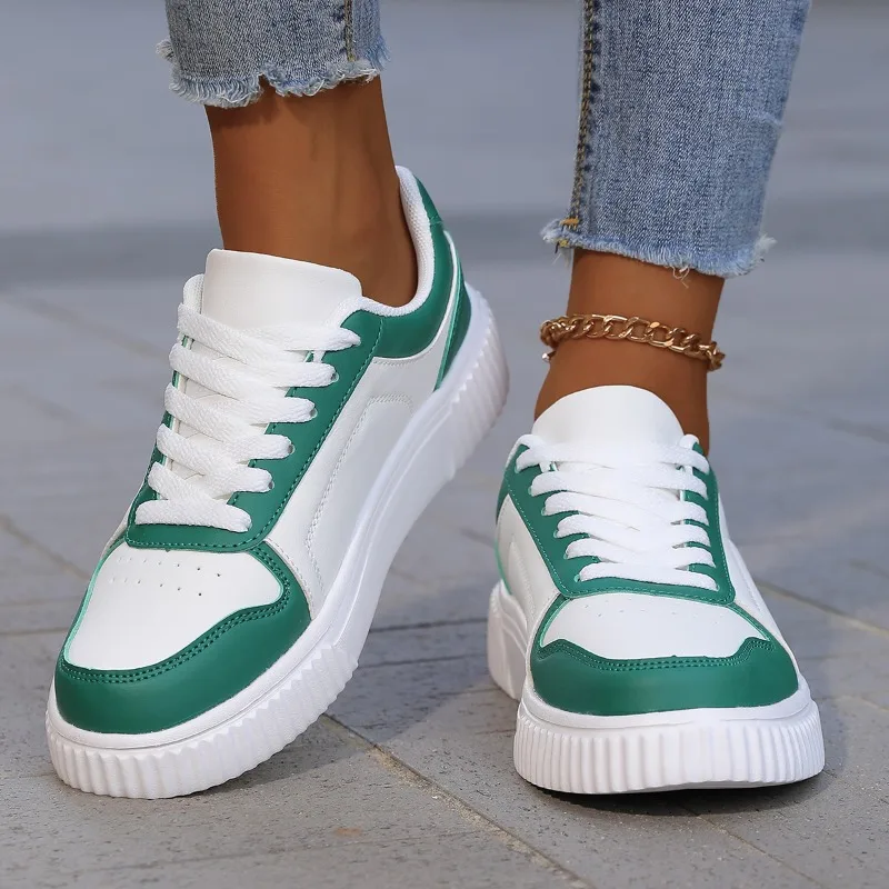 Fashion 2026 Women's Shoes Casual Vulcanize Shoes Ladies Classical Flats Walking Women's Sneakers Female PU Leather Sports Shoe
Fashion 2026 Women's Shoes Casual Vulcanize Shoes Ladies Classical Flats Walking Women's Sneakers Female PU Leather Sports Shoe