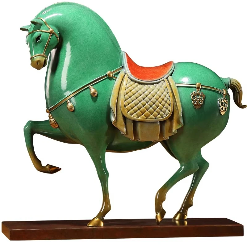 All-copper horse ornament artwork living room office success
All-copper horse ornament artwork living room office success