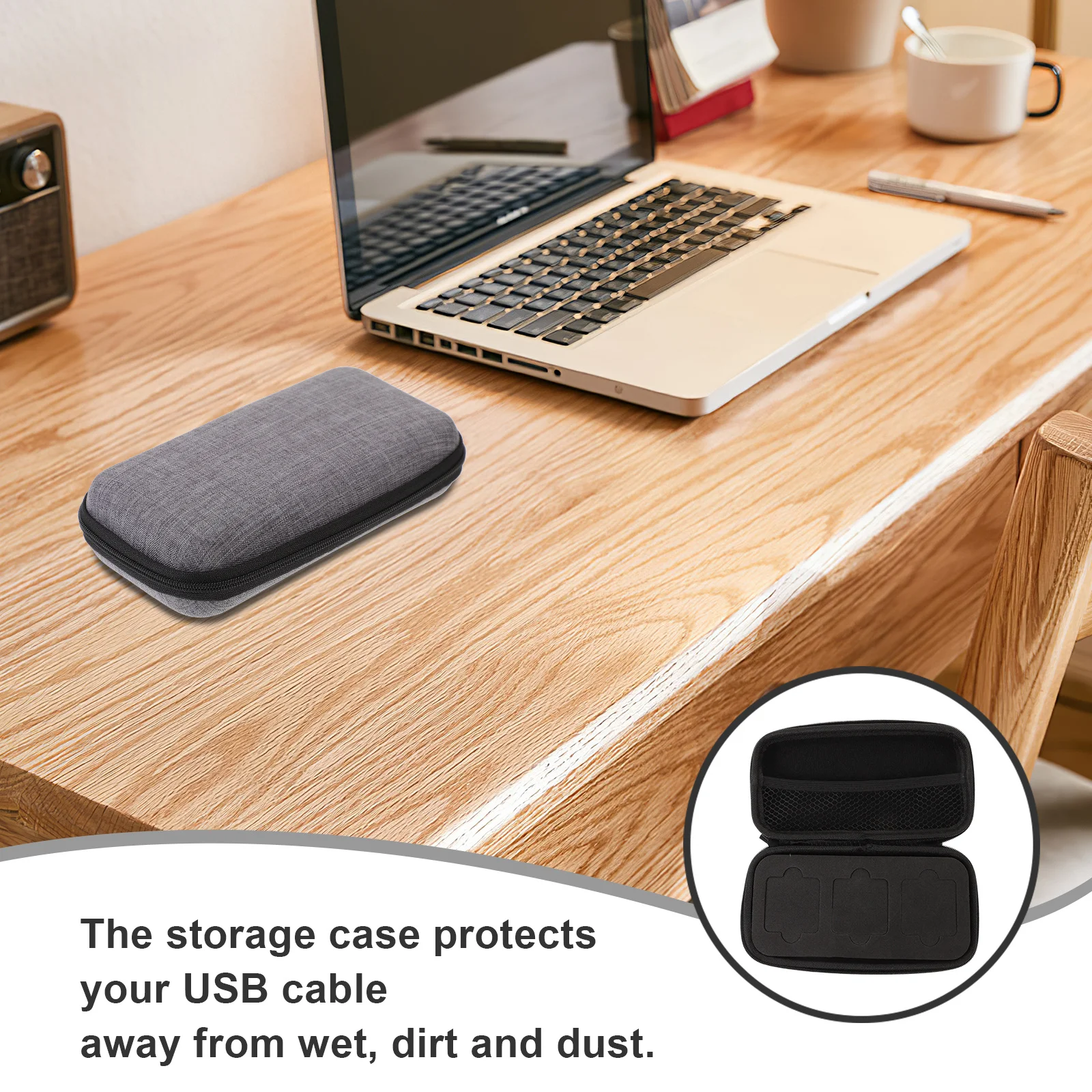 Waterproof Microphone Organizer Portable Electronic Accessories Storage Pouch Travel Cable Bag Digital Product Case
Waterproof Microphone Organizer Portable Electronic Accessories Storage Pouch Travel Cable Bag Digital Product Case