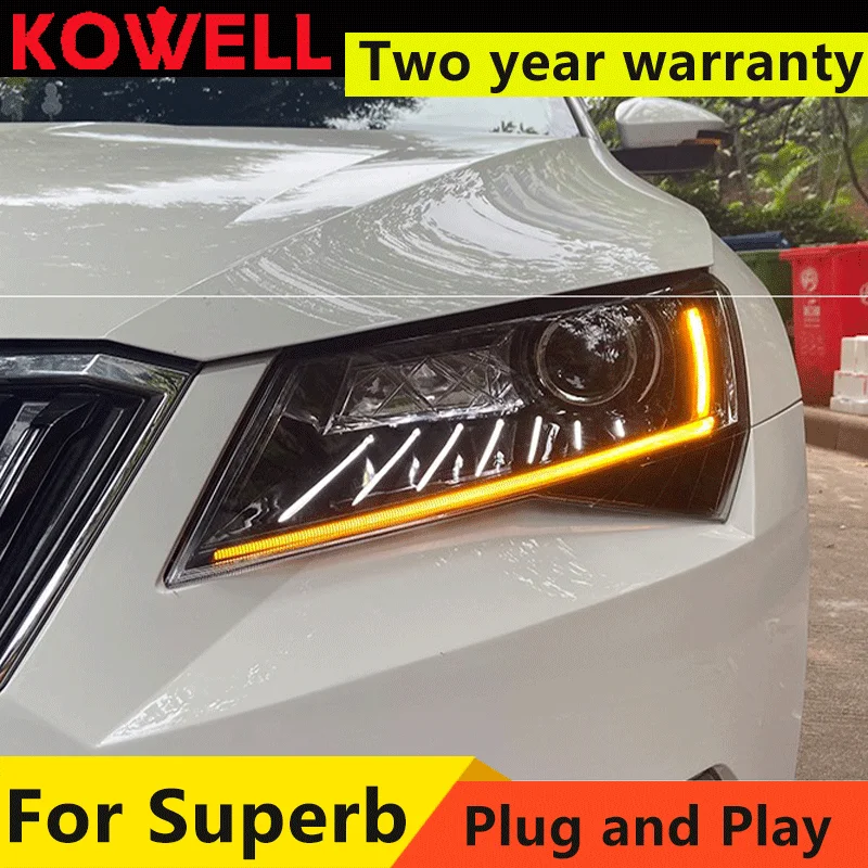 Светодиодные фары для Skoda Superb, передние фары s 2016-2018 DRL, дневные ходовые огни
Светодиодные фары для Skoda Superb, передние фары s 2016-2018 DRL, дневные ходовые огни