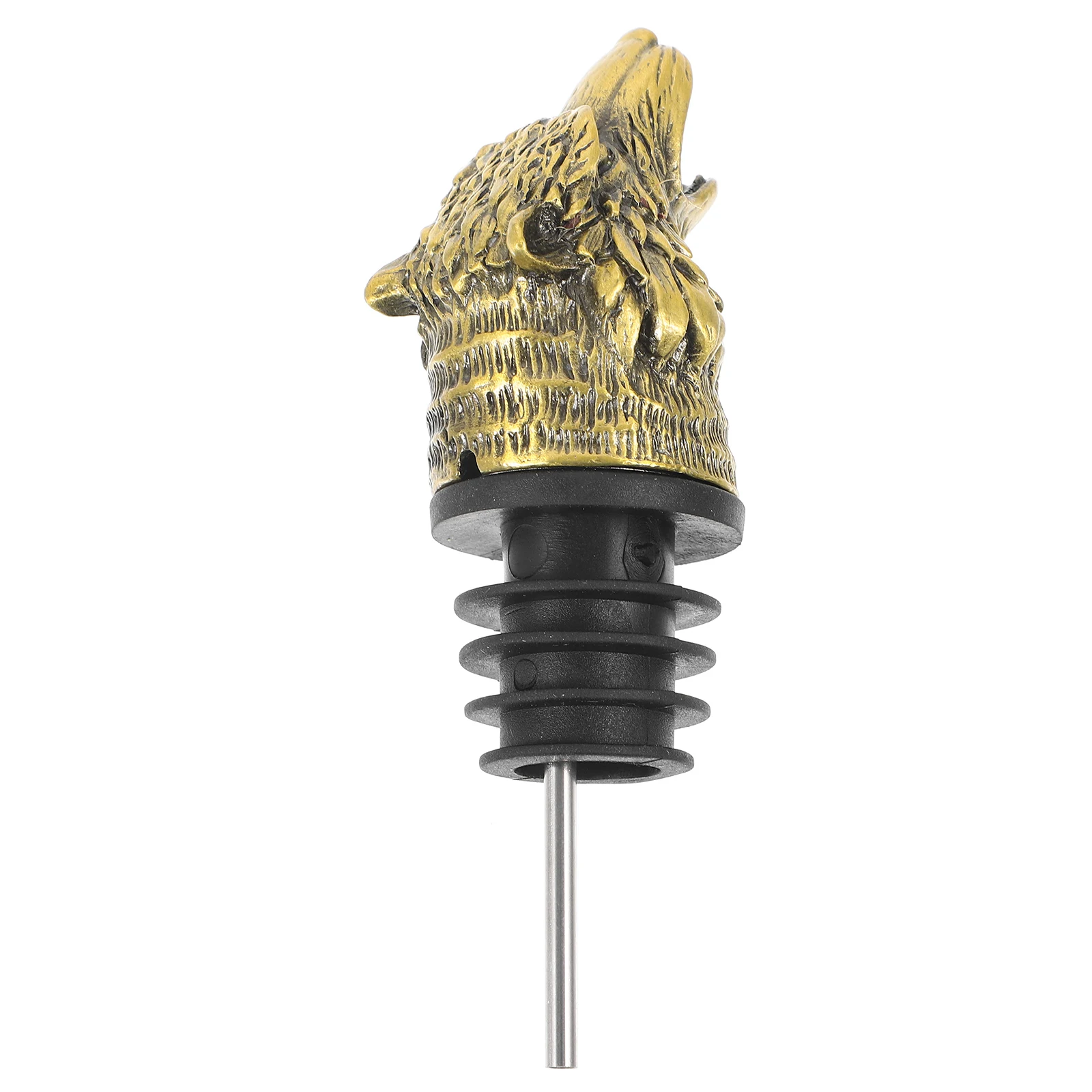 Wolf Head Pourer Stainless Aerator Spout Bottle Whisky Pourers Spouts Practical Plug
Wolf Head Pourer Stainless Aerator Spout Bottle Whisky Pourers Spouts Practical Plug