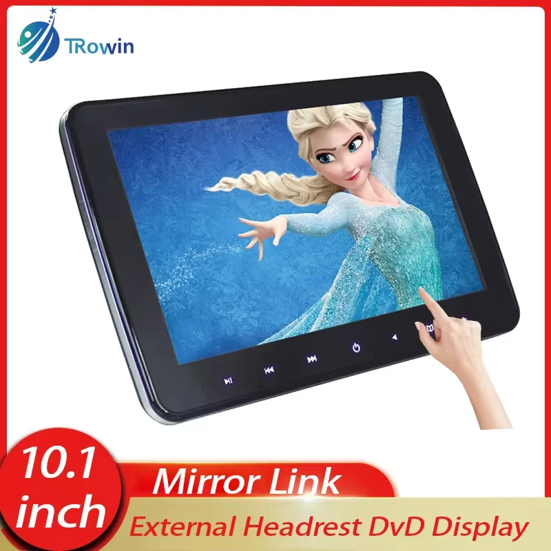 10,1 дюймов DVD ультратонкий Автомобильный подголовник монитор плеер Mirror link Android FM HD 1024*600 видеоэкран USB/SD мультимедийный плеер
10,1 дюймов DVD ультратонкий Автомобильный подголовник монитор плеер Mirror link Android FM HD 1024*600 видеоэкран USB/SD мультимедийный плеер