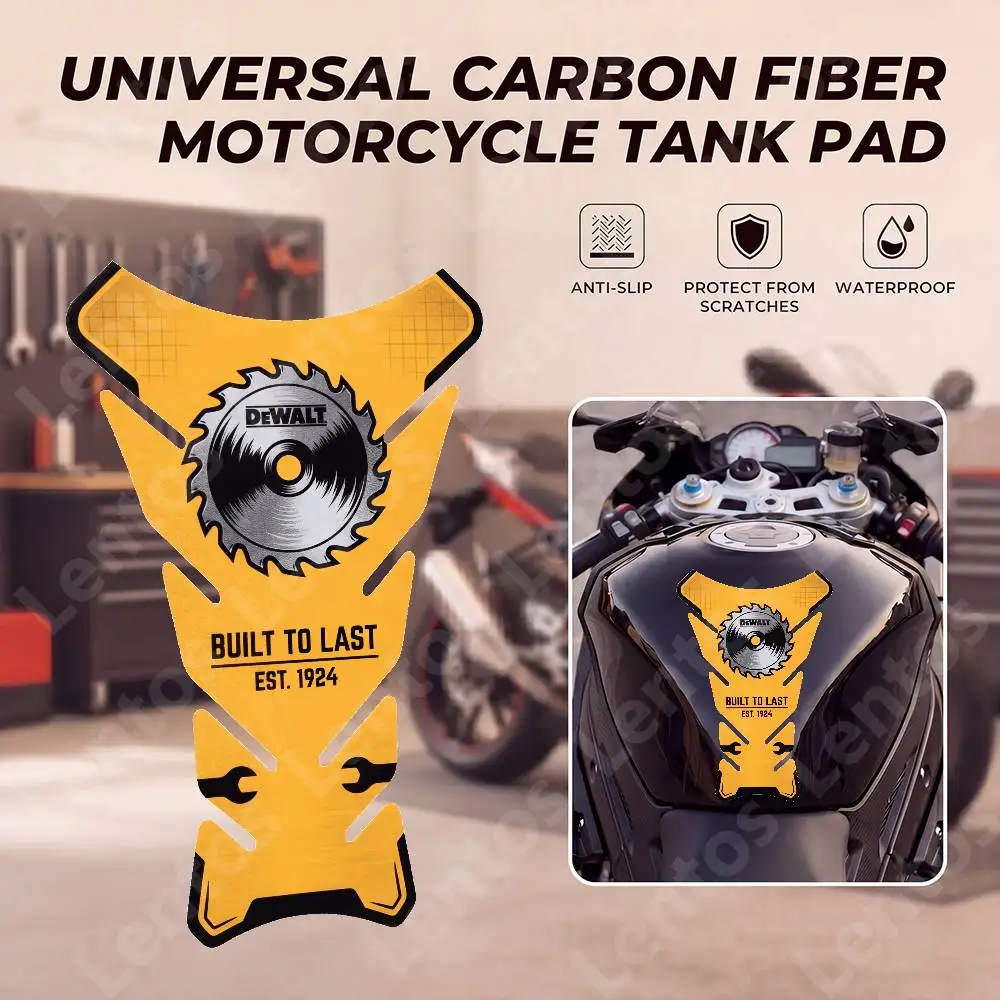 For DEWALT Motorcycle Fish Bone Fuel Tank Sticker Anti-Slip Tank Pad Decal
For DEWALT Motorcycle Fish Bone Fuel Tank Sticker Anti-Slip Tank Pad Decal