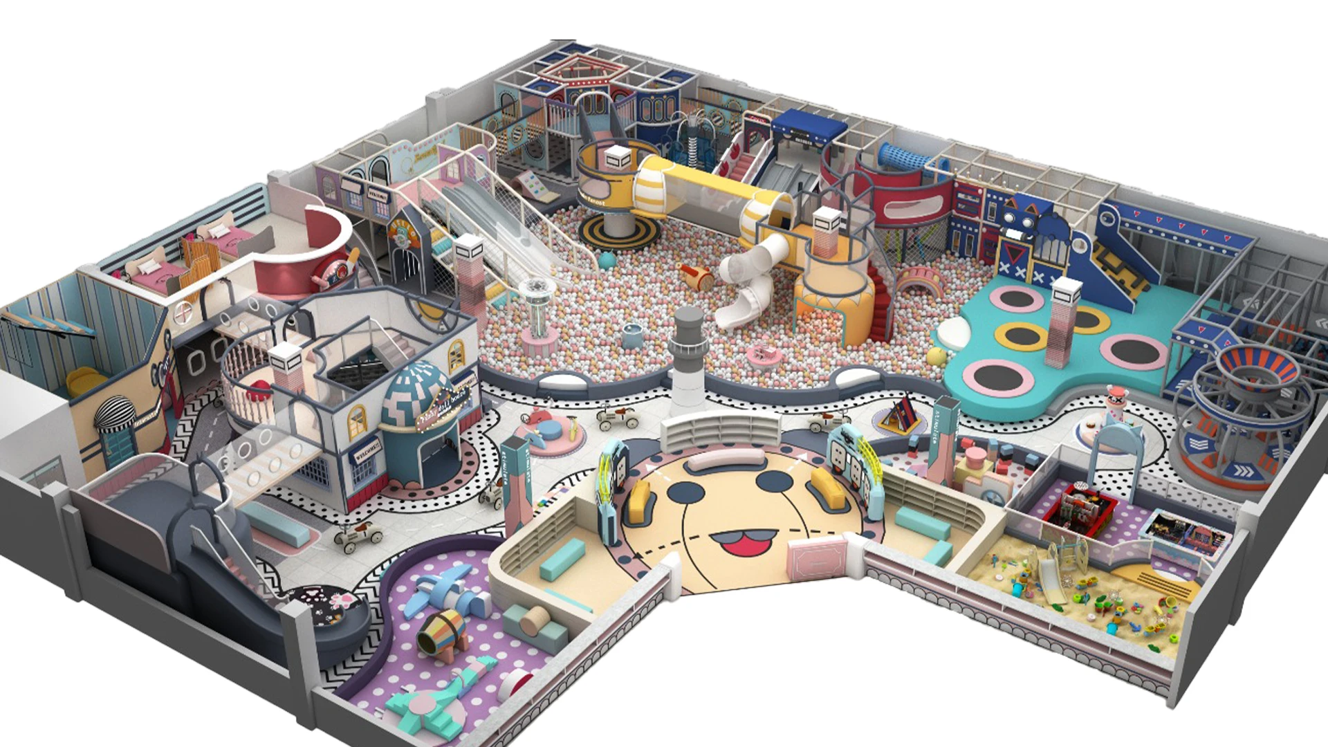 Entertainment Centers Playgrounds and Shopping Centers Indoor Playground Equipment Ball Pool
Entertainment Centers Playgrounds and Shopping Centers Indoor Playground Equipment Ball Pool