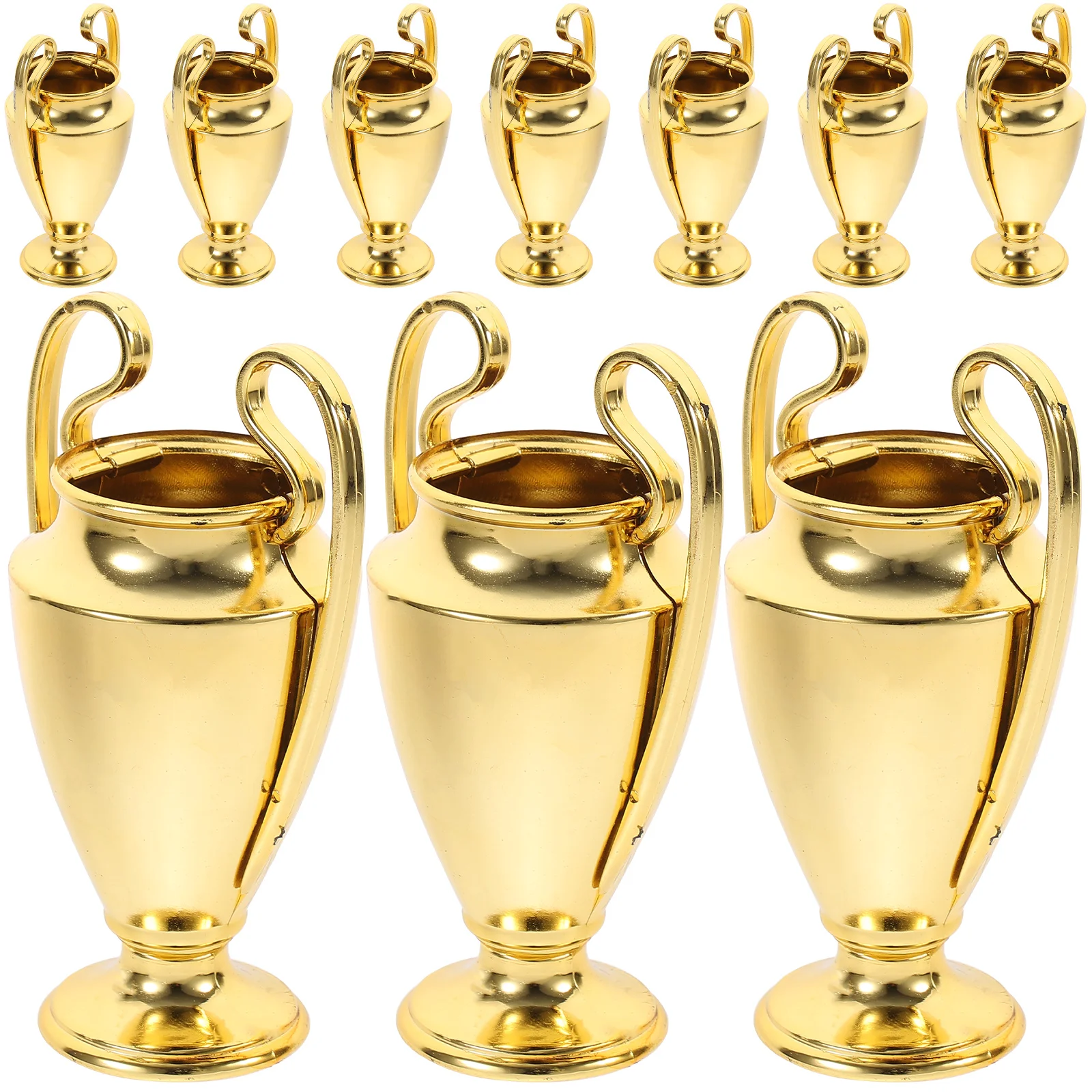 10 Pcs Jar Trophy Award Delicate Sports Trophy Small Prize Sports Compact Golden Party Favor Corporate Gift
10 Pcs Jar Trophy Award Delicate Sports Trophy Small Prize Sports Compact Golden Party Favor Corporate Gift