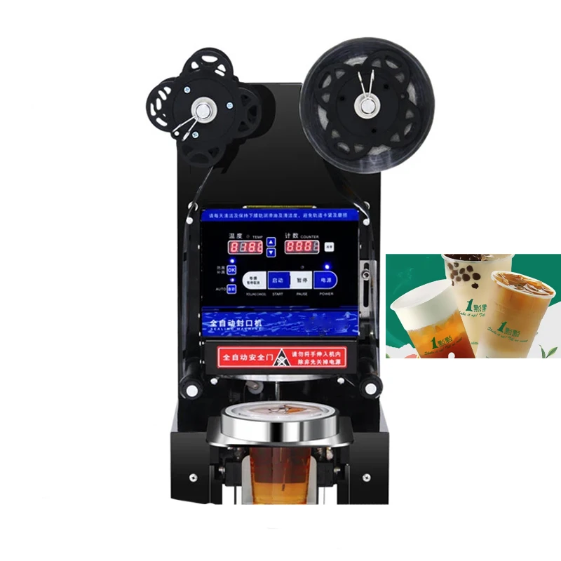 Electric Coffee Beverage Sealing Machine Desktop Fully Automatic Manual Milk Tea Sealing Machine
Electric Coffee Beverage Sealing Machine Desktop Fully Automatic Manual Milk Tea Sealing Machine