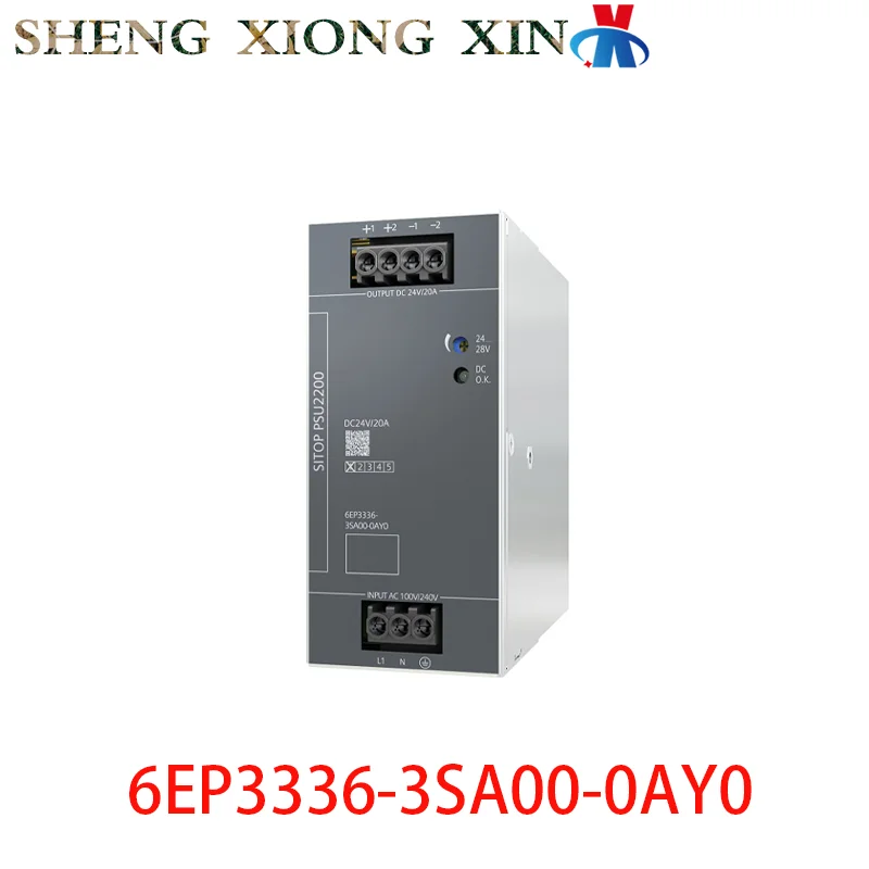 6EP3336-3SA00-0AY0 SITOP PSU2200 Industrial Power Supply/1AC/24VDC/20A Input: AC 90-264 V Output: DC 24 V /20A
6EP3336-3SA00-0AY0 SITOP PSU2200 Industrial Power Supply/1AC/24VDC/20A Input: AC 90-264 V Output: DC 24 V /20A