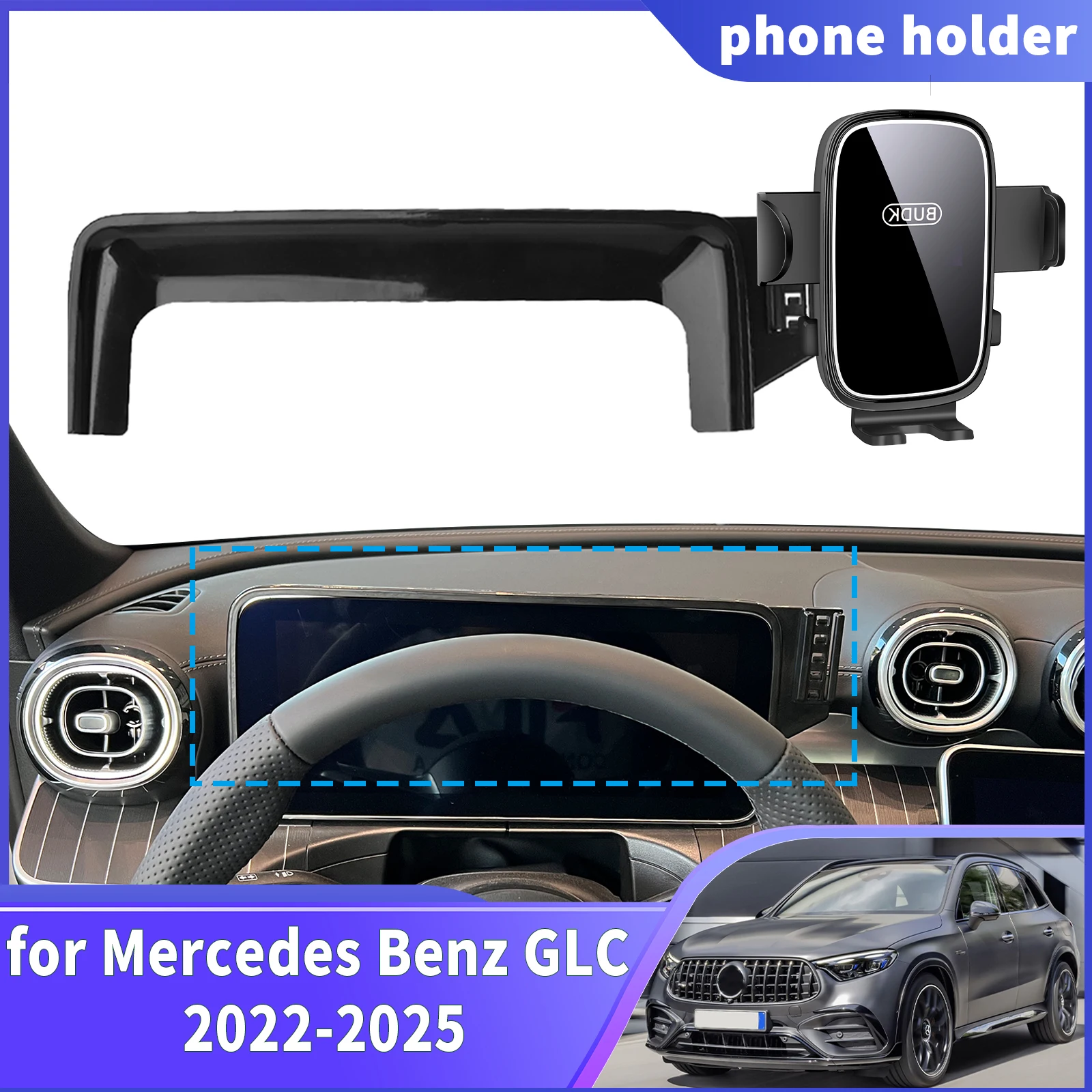 fit for Mercedes Benz GLC 2021 2022 2023 2024 Coupe Sport Navigation Phone Holder Mount Customized Car accessoires
fit for Mercedes Benz GLC 2021 2022 2023 2024 Coupe Sport Navigation Phone Holder Mount Customized Car accessoires