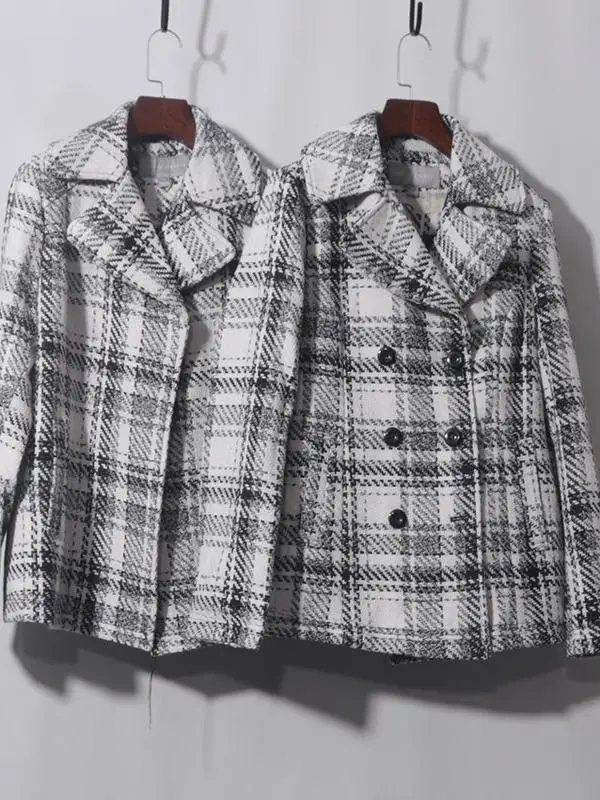 Ele Lady's Plaid Slim Fit Suiting Jaet, весенне-осенняя новинка Sle, высококачественная модная верхняя одежда из смеси полиэстера и шерсти
Ele Lady's Plaid Slim Fit Suiting Jaet, весенне-осенняя новинка Sle, высококачественная модная верхняя одежда из смеси полиэстера и шерсти