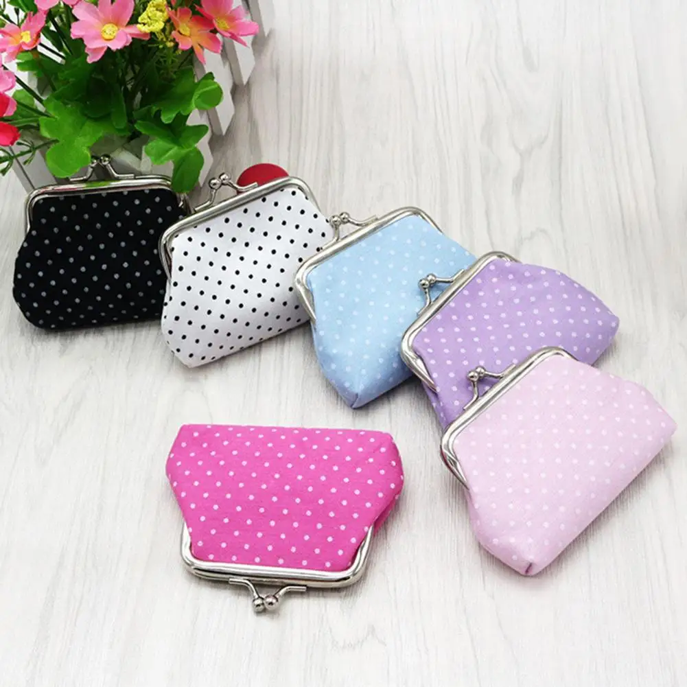 Coin Purse with Clasp Closure Mini Coin Pouch Women’s Polka Dot Coin Purse Mini Lightweight Kiss Lock Pouch for Coins
Coin Purse with Clasp Closure Mini Coin Pouch Women’s Polka Dot Coin Purse Mini Lightweight Kiss Lock Pouch for Coins