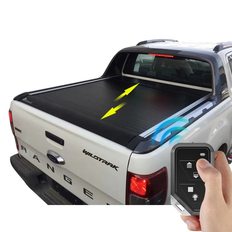Hot Selling Aluminium Roller Lid Pickup Roll Electric Retractable Roll up Tonneau Cover for 2023 Ford Ranger Xlt
Hot Selling Aluminium Roller Lid Pickup Roll Electric Retractable Roll up Tonneau Cover for 2023 Ford Ranger Xlt