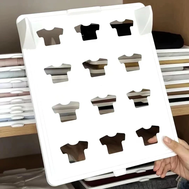 10pcs Clothes Storage Folding Board Plastic Stacking Folder Board Storage Rack Space Saving T-shirt Shelf Clothes Organizer
10pcs Clothes Storage Folding Board Plastic Stacking Folder Board Storage Rack Space Saving T-shirt Shelf Clothes Organizer