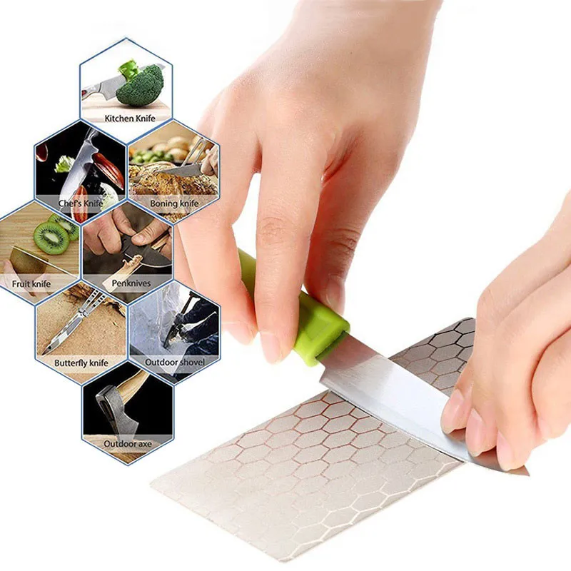 400#600# 1000#Diamond Flake Sharpener Ultra-thin Honeycomb Surface Sharpening Stone Set
400#600# 1000#Diamond Flake Sharpener Ultra-thin Honeycomb Surface Sharpening Stone Set
