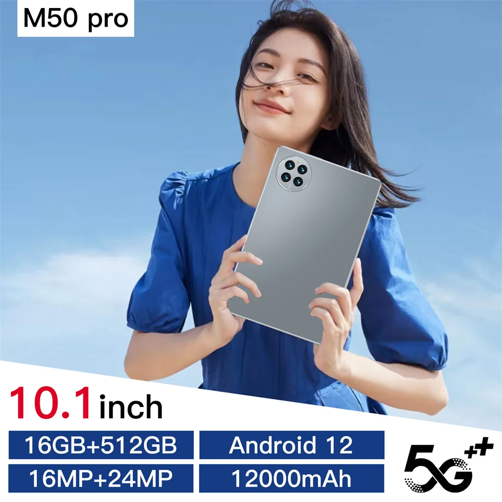 2025 Новый оригинальный планшет M50 PRO 10,1 дюйма 12000 мАч Android Tab 4G 5G Dual SIM WIFI HD Экран Детские планшеты Детский планшетный ПК
2025 Новый оригинальный планшет M50 PRO 10,1 дюйма 12000 мАч Android Tab 4G 5G Dual SIM WIFI HD Экран Детские планшеты Детский планшетный ПК