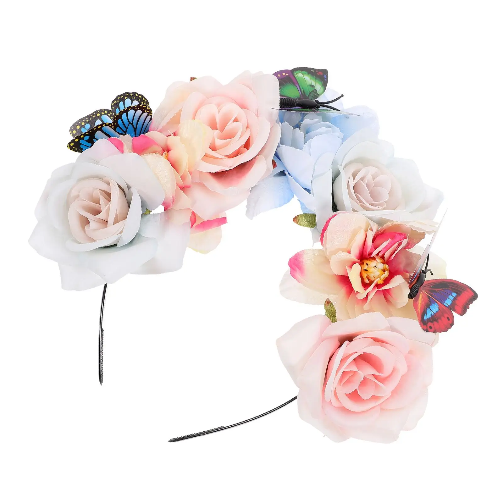 Artificial Flower Headband 1pcDurable Simulated Flowers Butterfly Decoration Halloween Costume Christmas Valentines Mothers Day
Artificial Flower Headband 1pcDurable Simulated Flowers Butterfly Decoration Halloween Costume Christmas Valentines Mothers Day