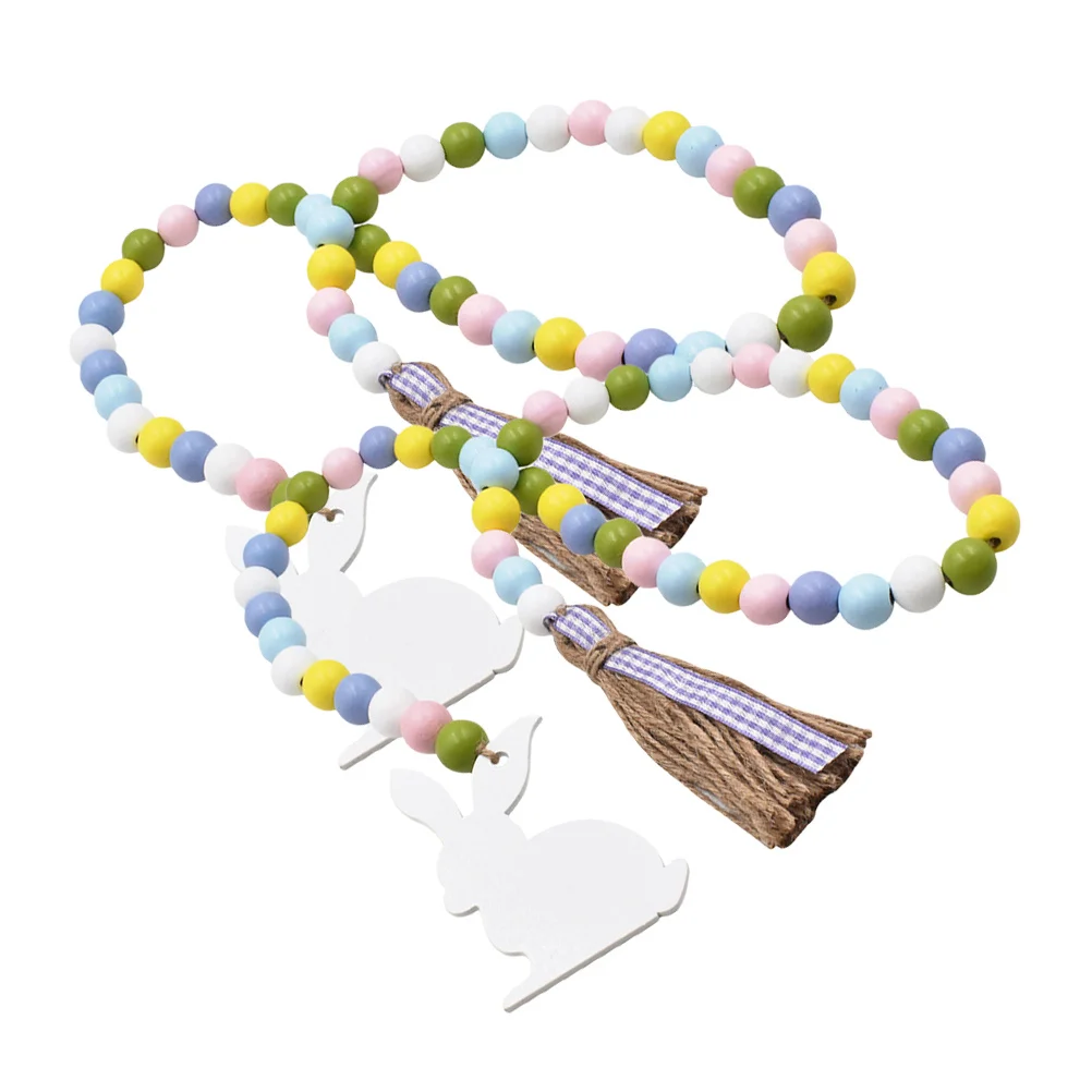 2Pcs Wooden Bead Garland Easter Decor Hanging Door Bead Garland Farmhouse Beads Decor for Home Holiday Decoration
2Pcs Wooden Bead Garland Easter Decor Hanging Door Bead Garland Farmhouse Beads Decor for Home Holiday Decoration