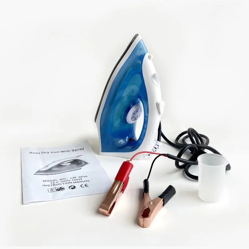 Best 12v Clothes Iron Dc Electric Spray Iron For Clothes Powered with Battery 12v Plug Crocodiles Clip
Best 12v Clothes Iron Dc Electric Spray Iron For Clothes Powered with Battery 12v Plug Crocodiles Clip