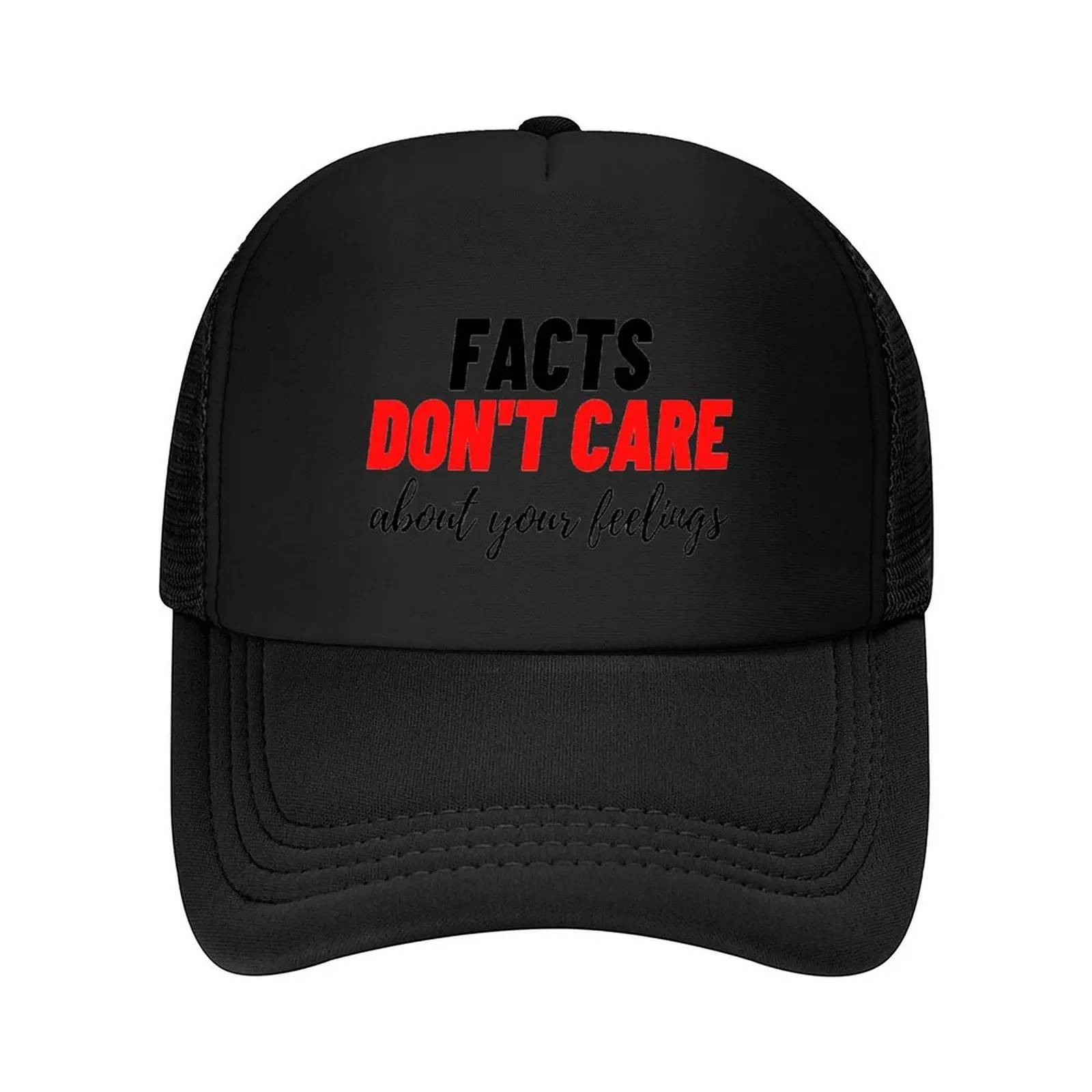 Facts Don't Care About Your Feelings - We The People Do Baseball Cap Hat men fun hats Streetwear Woman Men's
Facts Don't Care About Your Feelings - We The People Do Baseball Cap Hat men fun hats Streetwear Woman Men's