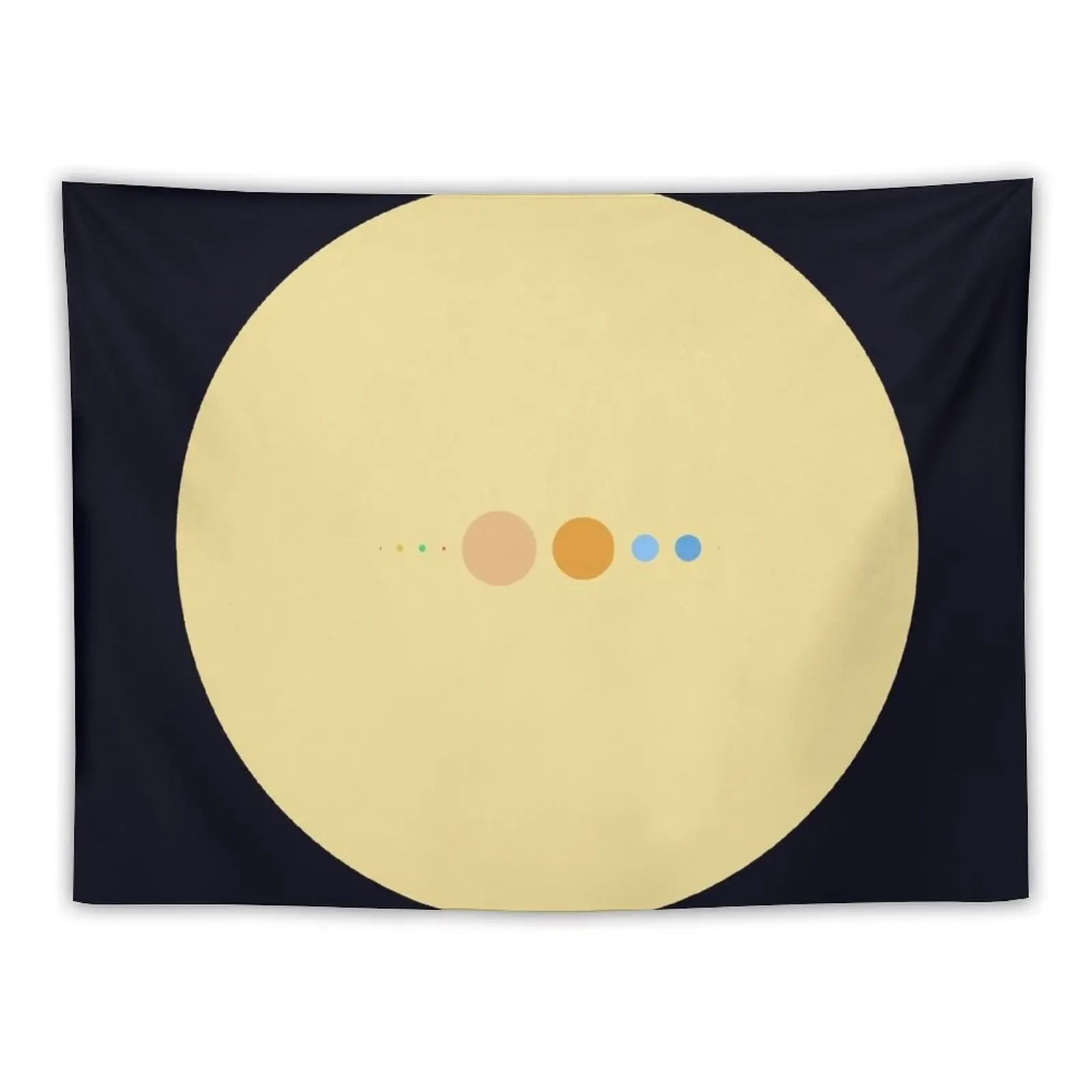 Solar System To Scale (with Sun) Tapestry Outdoor Decor Decoration For Bedroom Decorative Wall Murals Tapestry
Solar System To Scale (with Sun) Tapestry Outdoor Decor Decoration For Bedroom Decorative Wall Murals Tapestry