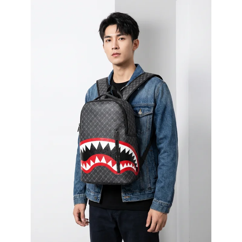 Модный мужской клетчатый рюкзак для ноутбука — специальный 15-дюймовый рюкзак Shark для колледжа средней школы, сумка для компьютера, прочный повседневный рюкзак B
Модный мужской клетчатый рюкзак для ноутбука — специальный 15-дюймовый рюкзак Shark для колледжа средней школы, сумка для компьютера, прочный повседневный рюкзак B