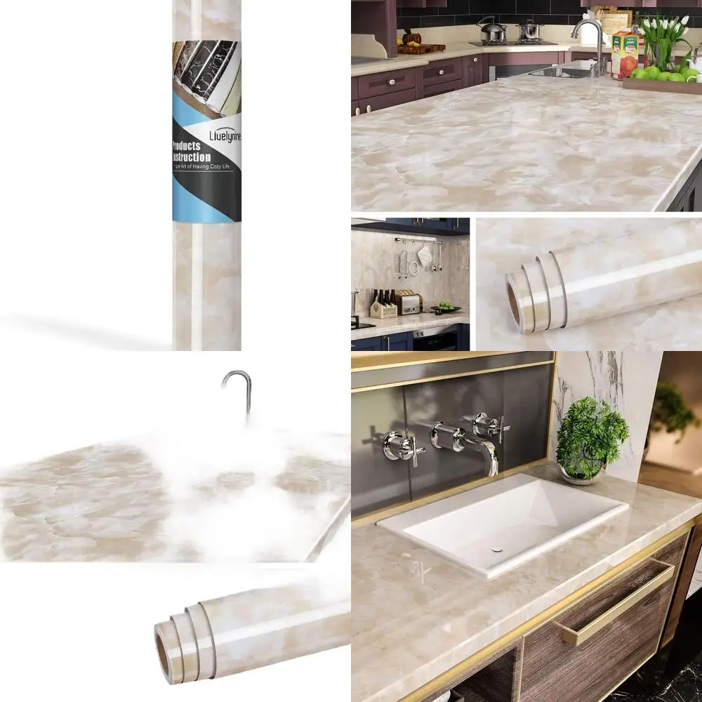 36 листов бежевого мраморного винилового покрытия для столешниц, кухонных островов и столов, самоклеящиеся
36 листов бежевого мраморного винилового покрытия для столешниц, кухонных островов и столов, самоклеящиеся