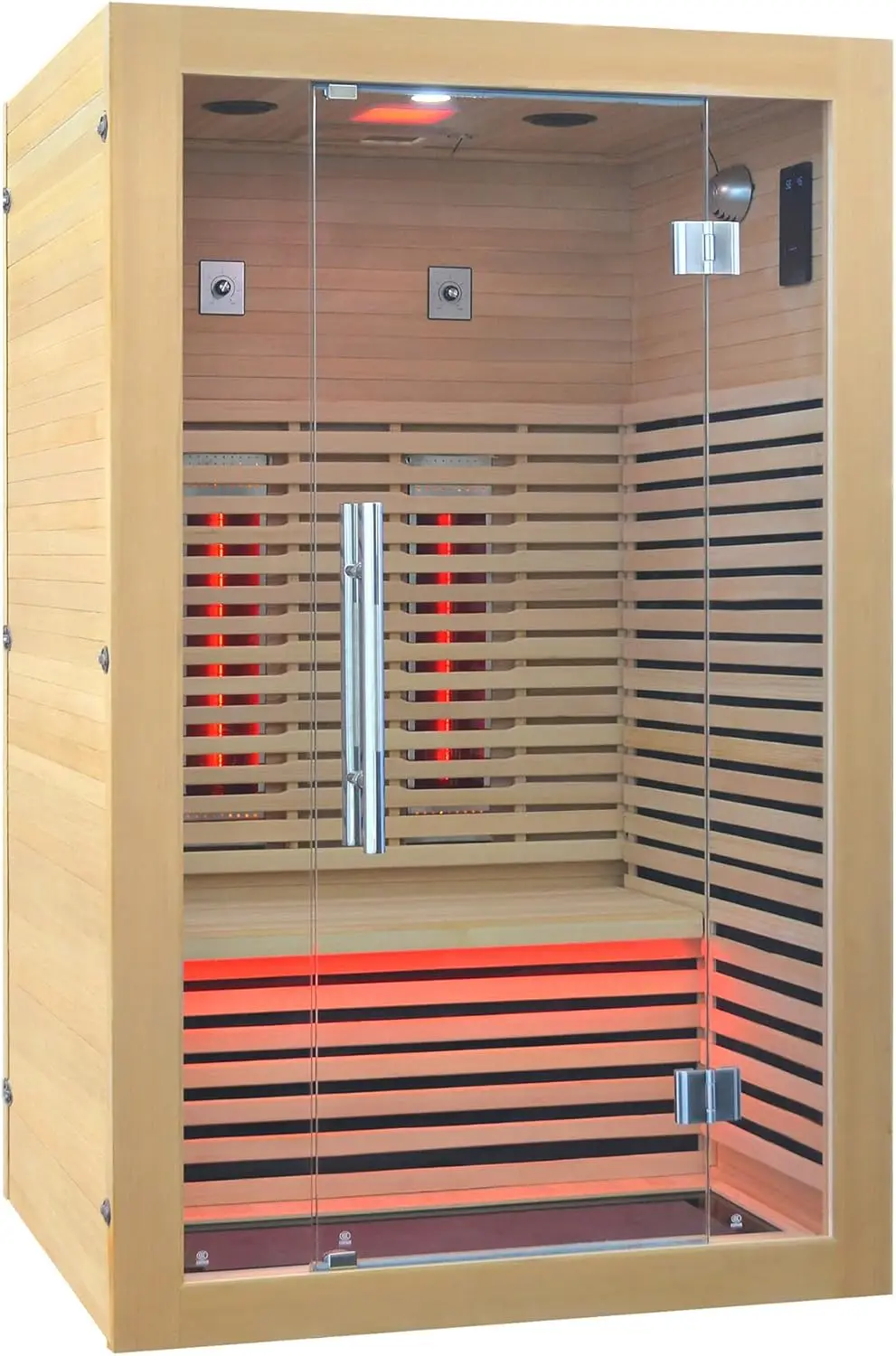 Wooden Infrared Sauna Room, Canadian Hemlock Low EMF, 2-3 Person 1832W Personal Home Spa Carbon Heater Sauna Full Spectrum Sauna Room
Wooden Infrared Sauna Room, Canadian Hemlock Low EMF, 2-3 Person 1832W Personal Home Spa Carbon Heater Sauna Full Spectrum Sauna Room