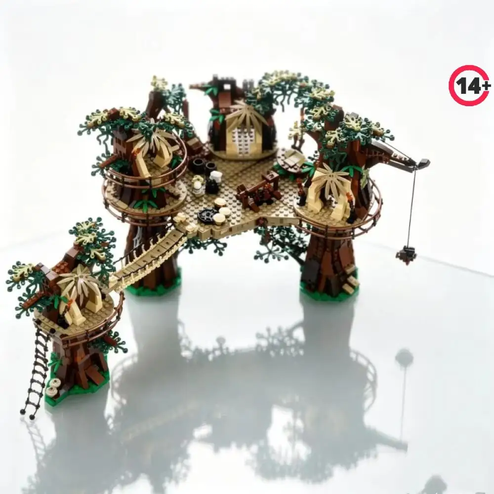 NEW 2026 In Stock 1990PCS Ewok Village Tree Top House Building Set Model Building Blocks Toy Gifts for Adults
NEW 2026 In Stock 1990PCS Ewok Village Tree Top House Building Set Model Building Blocks Toy Gifts for Adults