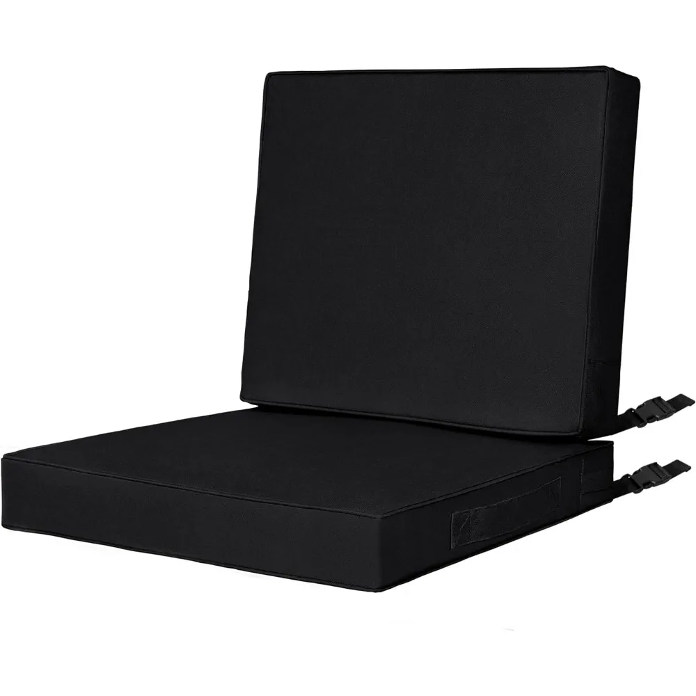 Waterproof Patio Chair Cushion Back 19x16 in + Seat 19x19x3 in Fade Resistant Outdoor Seat Furniture Cushion with Zipper
Waterproof Patio Chair Cushion Back 19x16 in + Seat 19x19x3 in Fade Resistant Outdoor Seat Furniture Cushion with Zipper