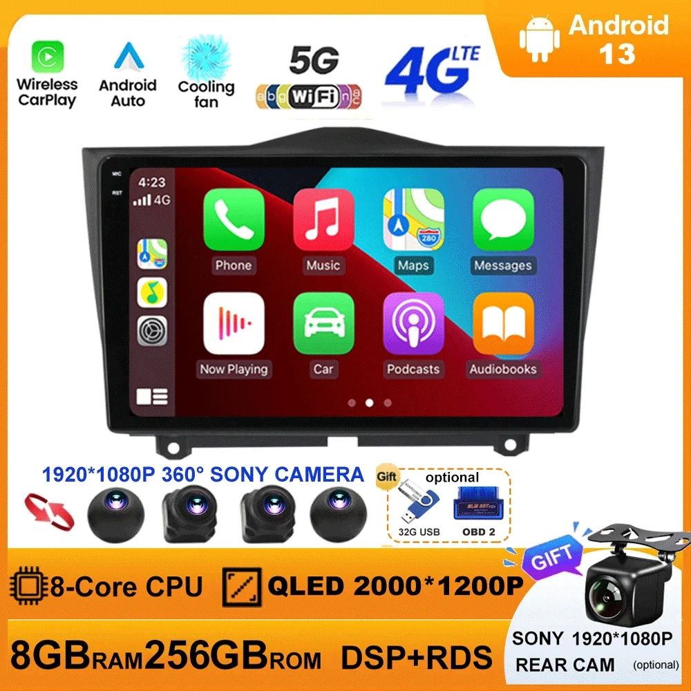 Android 13 Car Radio For LADA Granta 2018 2019 Multimedia Video Player Stereo GPS Navigation 5G WIFI DSP Carplay Android Auto
Android 13 Car Radio For LADA Granta 2018 2019 Multimedia Video Player Stereo GPS Navigation 5G WIFI DSP Carplay Android Auto