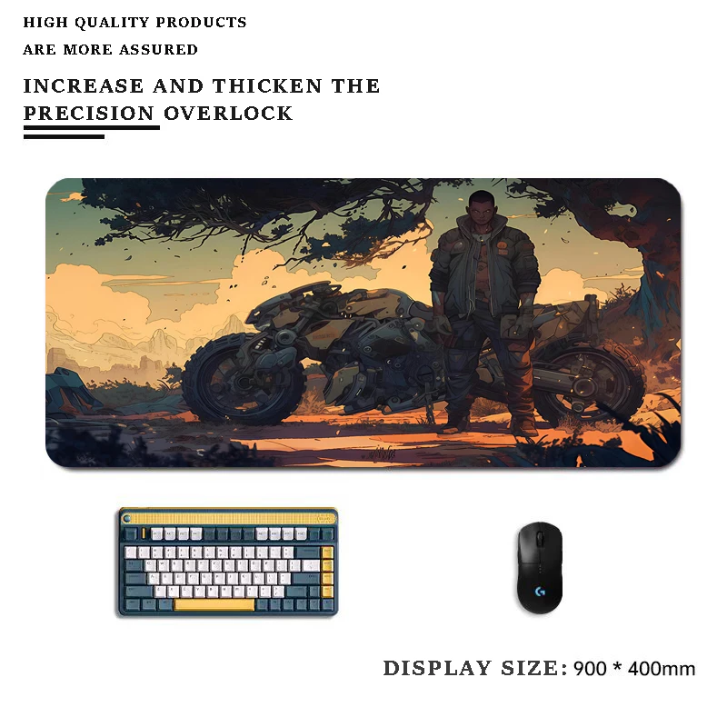 Gaming mouse pad Rubber non-slip Mechanical keyboard protective pads Laptop Large floor mat Computer accessories XXL Anime racer
Gaming mouse pad Rubber non-slip Mechanical keyboard protective pads Laptop Large floor mat Computer accessories XXL Anime racer