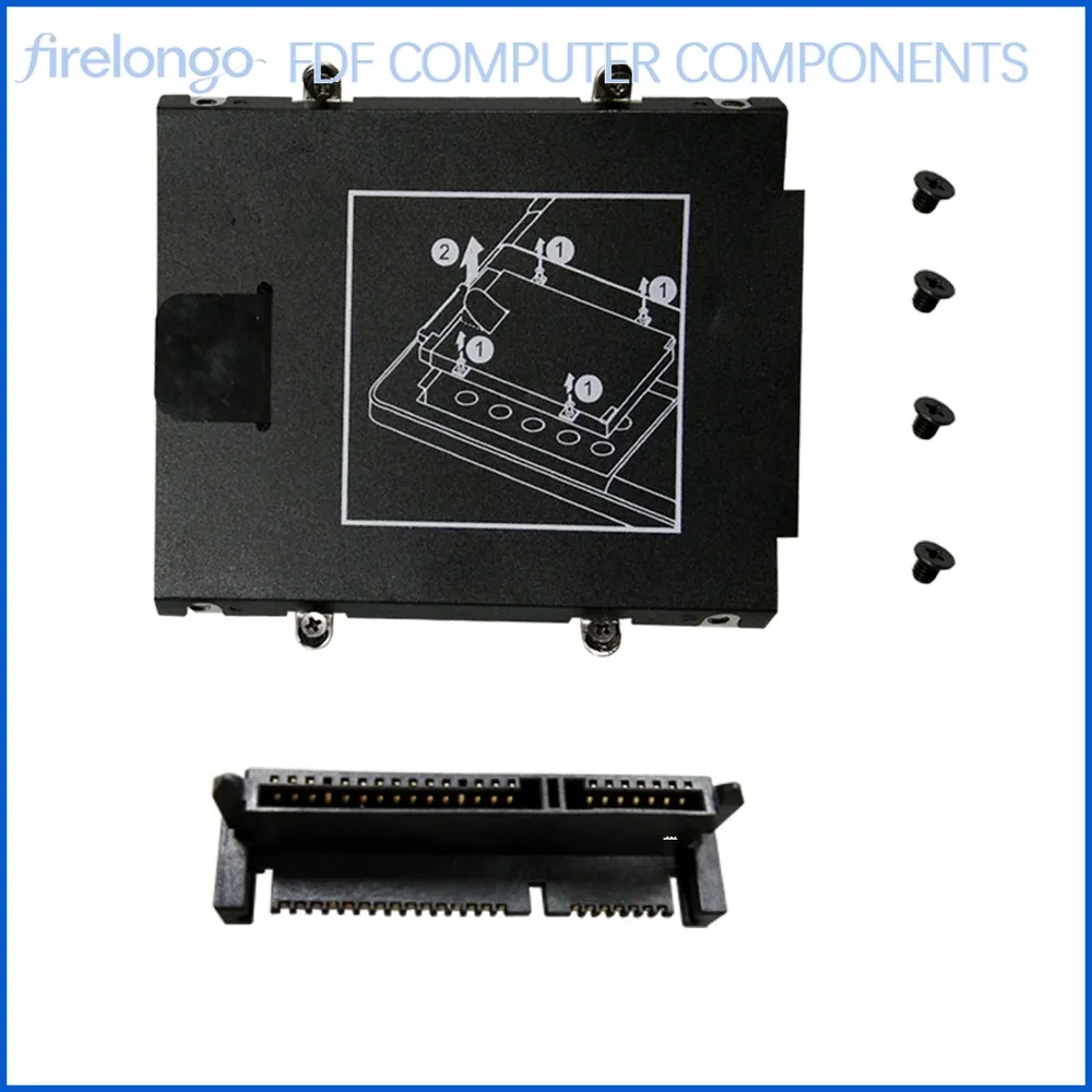 New For HP EliteBook 9470M 9480M Hard Drive Caddy Bracket with Screws
New For HP EliteBook 9470M 9480M Hard Drive Caddy Bracket with Screws