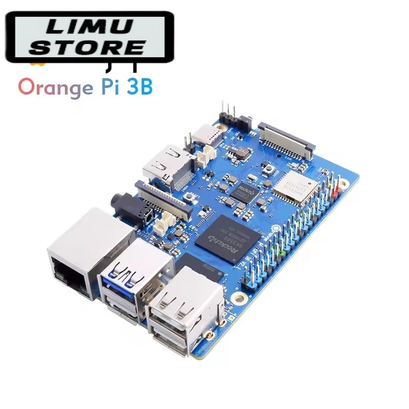 Orange Pi 3B Ram LPDDR4 Rockchip RK3566 Mini PC WiFi5+BT5.0 BLE M2 SSD Single Board Computer Orangepi3B Development Board
Orange Pi 3B Ram LPDDR4 Rockchip RK3566 Mini PC WiFi5+BT5.0 BLE M2 SSD Single Board Computer Orangepi3B Development Board