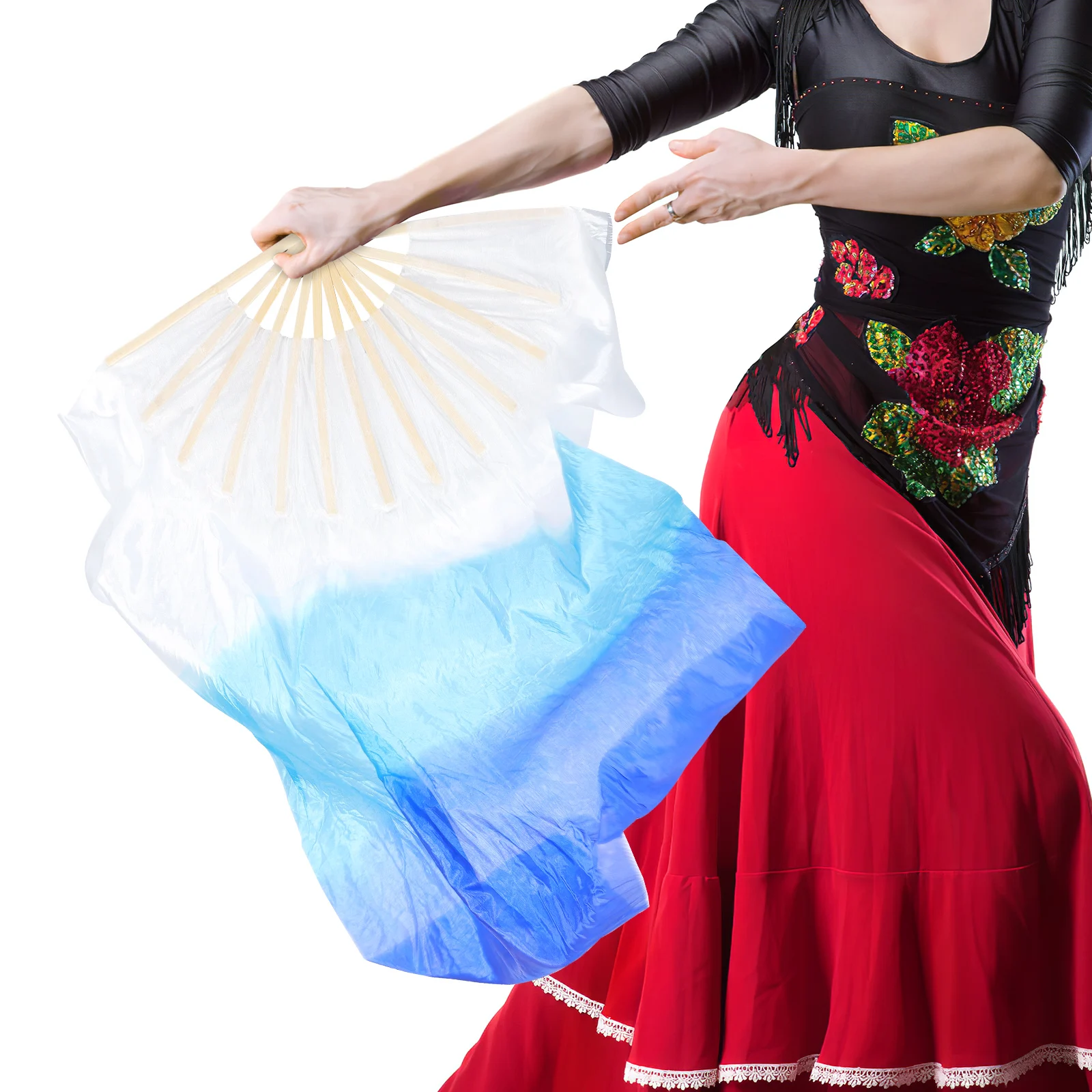 2 Pcs Fans Gradient Fan For Belly Fan Color Long Cloth 1.2m Wooden Handle for Belly Yangko Props Dance
2 Pcs Fans Gradient Fan For Belly Fan Color Long Cloth 1.2m Wooden Handle for Belly Yangko Props Dance