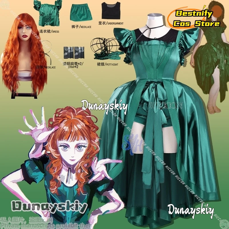 Agnes Dead Dance Uniform {Bestnify Cos}Cosplay Never Anime Movie More Halloween Ball Costume Goth Green Evening Dress Lolita
Agnes Dead Dance Uniform {Bestnify Cos}Cosplay Never Anime Movie More Halloween Ball Costume Goth Green Evening Dress Lolita
