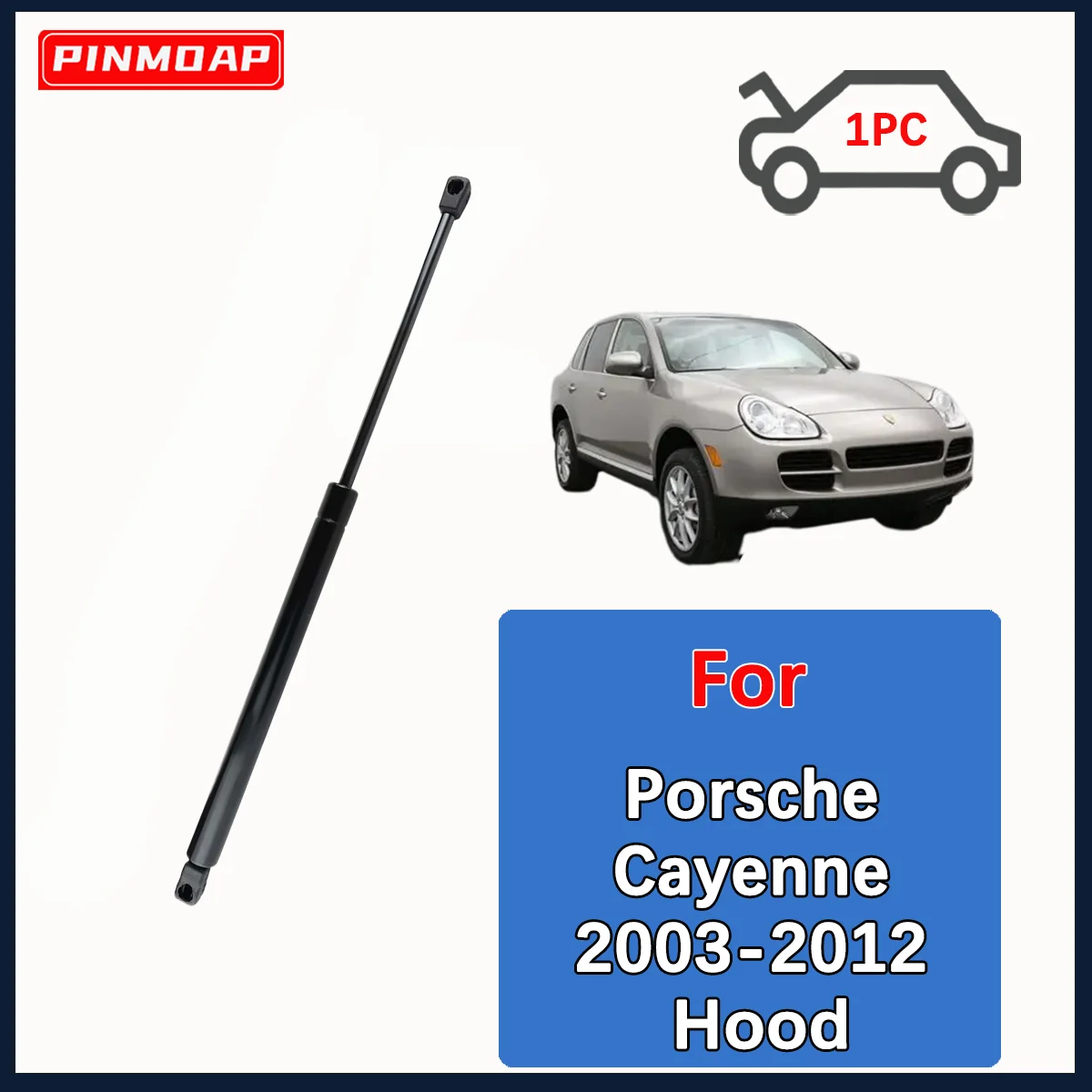 Front Hood Gas Struts Spring Bar For Porsche Cayenne 2003-2012 OE SG206007 95551135900LSC-06458542UD Hood Lift Support Rod
Front Hood Gas Struts Spring Bar For Porsche Cayenne 2003-2012 OE SG206007 95551135900LSC-06458542UD Hood Lift Support Rod